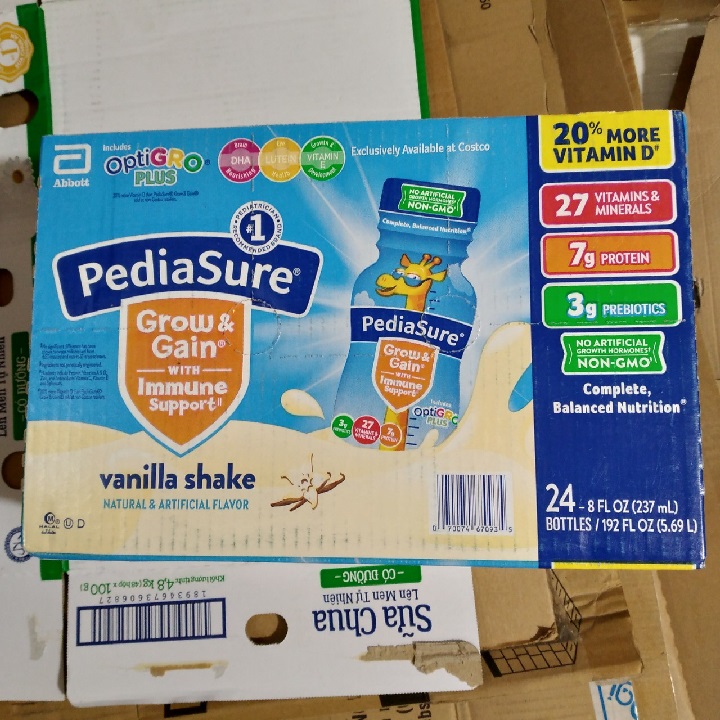 Thùng sữa nước Pediasure Mỹ 24 chai 237ml