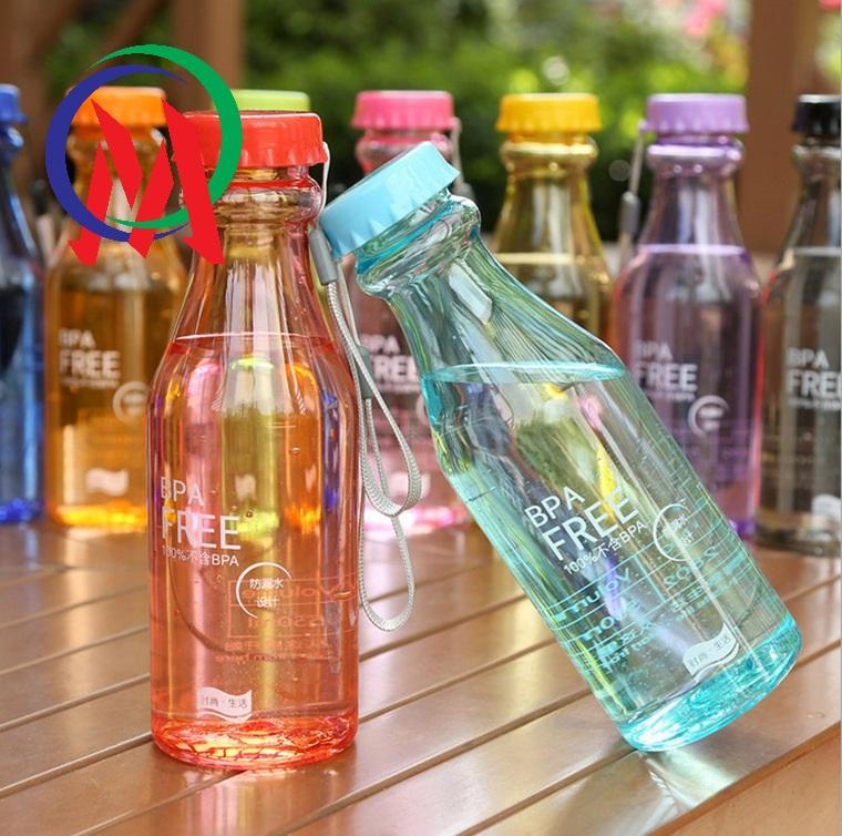 [HCM][CHỊU ĐƯỢC NHIẾT ĐỘ CAO 95 ĐỘ] Bình nước BPA FREE 550ml