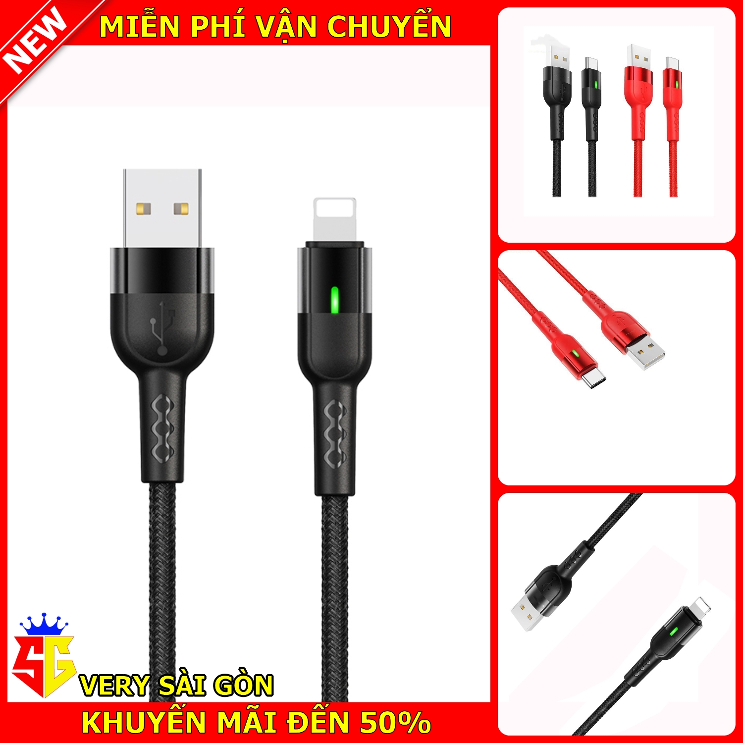 Cáp sạc nhanh dây dù P14P20 đầu Micro Usb sạc siêu nhanh, dây cáp sạc điện thoại siêu bền mẫu mới bán chạy tại VerySaiGon