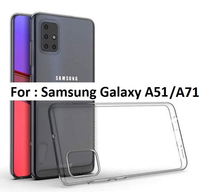 Ốp lưng dẻo trong suốt điện thoại Samsung Galaxy A51 / A71