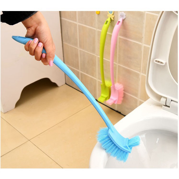 Dụng cụ cọ vệ sinh toilet 2 đầu