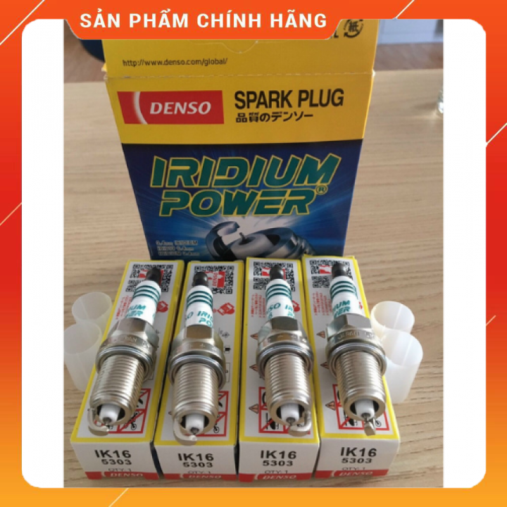 [CHÍNH HÃNG] 1 Bugi Ô TÔ Cao Cấp Denso Iridium Power IK16 #Vios #Altis # Yaris #camry #Accent #Cerato #Elantra #honda #Civic #City 