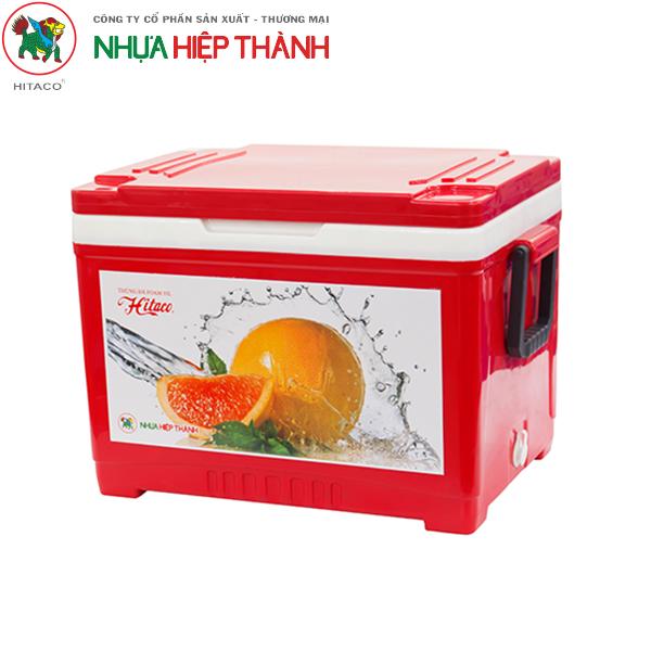 [HCM]THÙNG ĐÁ  HITACO HIBOX 35 LÍT   HIỆP THÀNH CAO CẤP-Kích thước:53.3 x 35.5 x H 36.9 CM