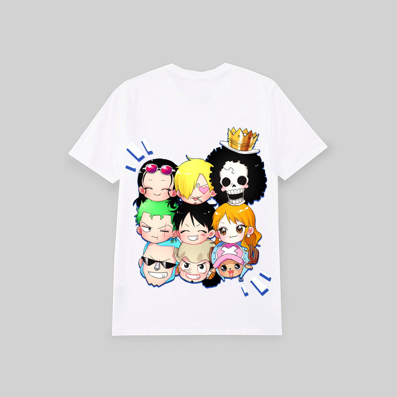 Áo phông thun in hình One Piece anime