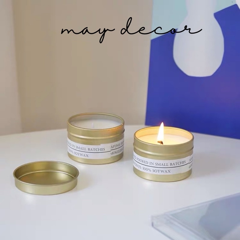 Nến thơm đậu nành thư giản Labellefee -may.decor-