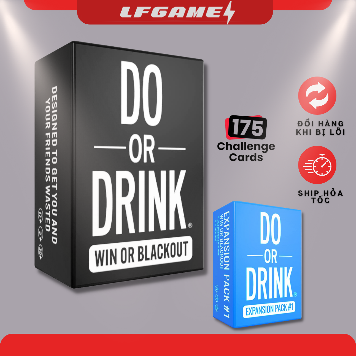 Bộ bài Do or Drink Drinking Game FULL 350 lá bài cho cặp đôi và nhóm bạn party game bùng nổ cuộc vui