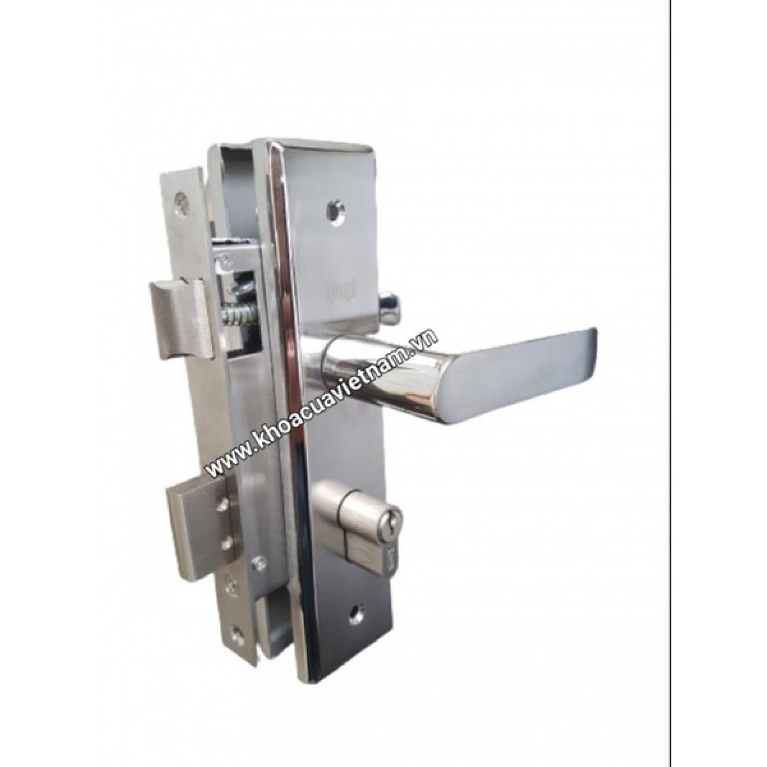 Khóa cửa tay gạt inox hiệu Kospi MA52