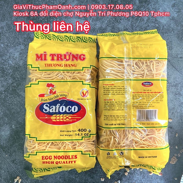 Mì trứng thượng hạng Safoco