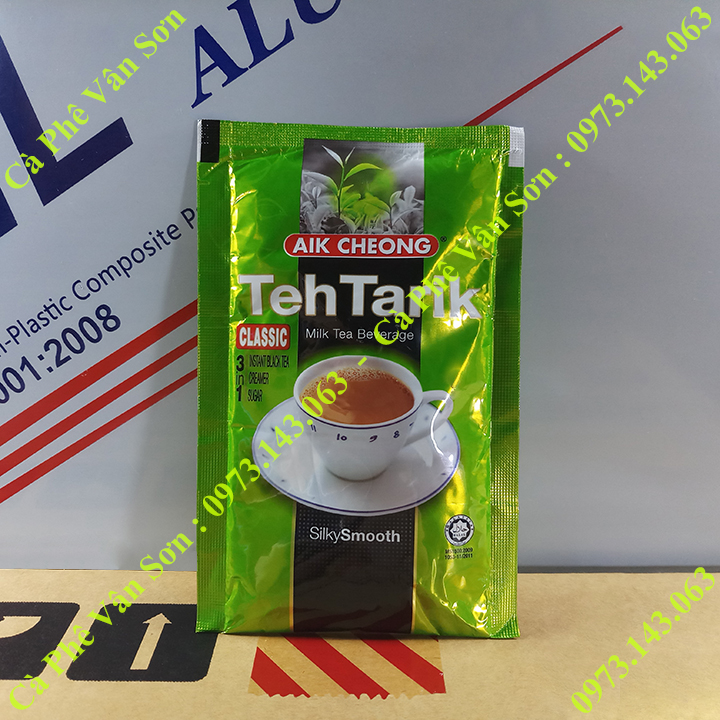 Gói nhỏ Trà sữa vị truyền thống 40g Teh Tarik Classic Aik Cheong