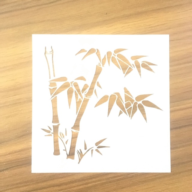 Khuôn Vẽ Mika Dẻo 13*13Cm (Tre Trúc)