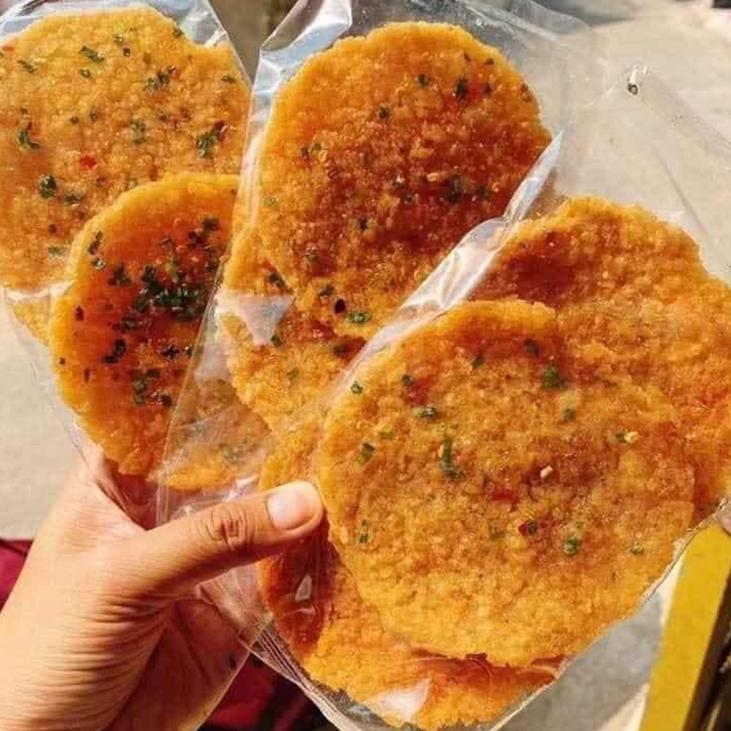 Cơm cháy chiên mắm đặc sản sài gòn, đồ ăn vặt hà my
