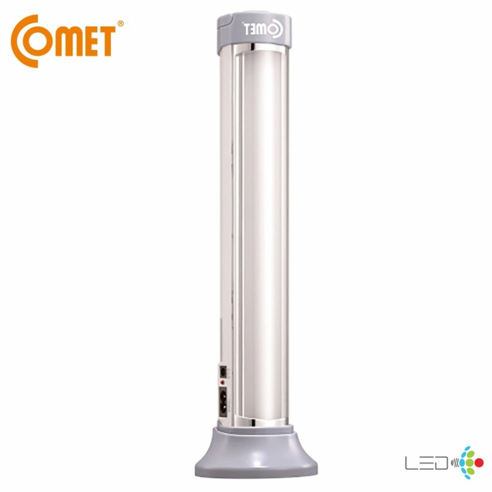 Đèn sạc led comet crl3201 trắng xám hàng chính hãng