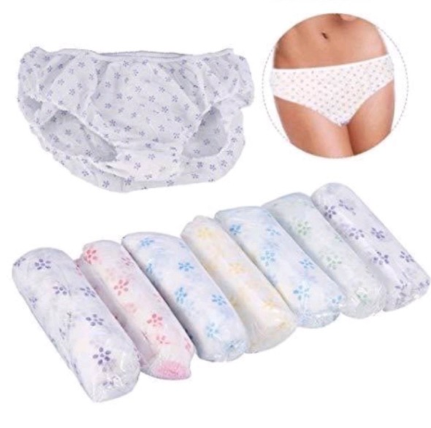 Túi 5 quần lót giấy dùng 1 lần cho mẹ sau sinh, đi du lịch tiện lợi