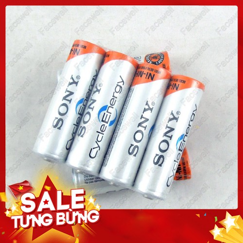 Pin Sạc AA/ AAA Sony Dung Lượng 4600 mAh Vỉ 2 Viên