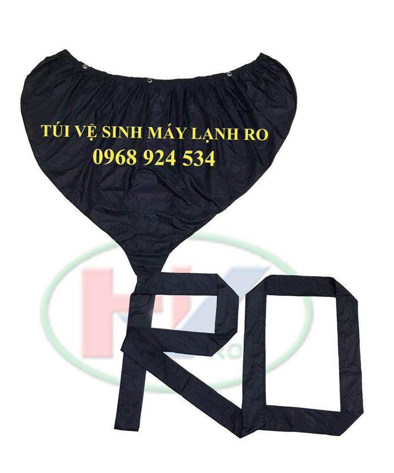 Túi bảo dưỡng điểu hòa Túi vệ sinh điều hòa có ống xả dài 2,5m cho loại điều hòa treo tường 1-3 ngựa