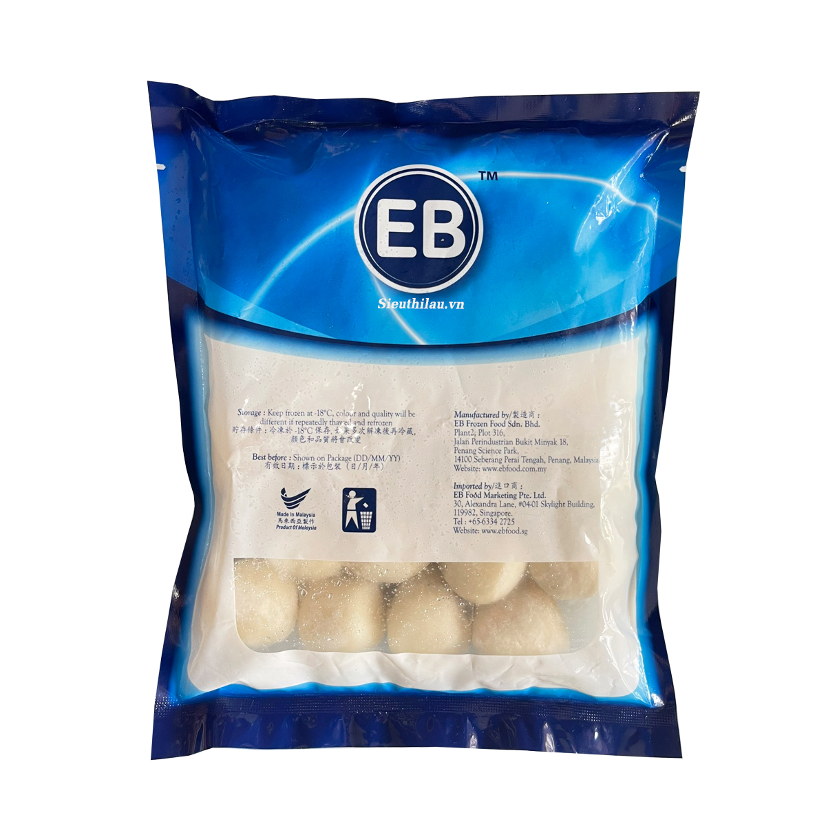 Cá viên siêu to eb malaysia 500g