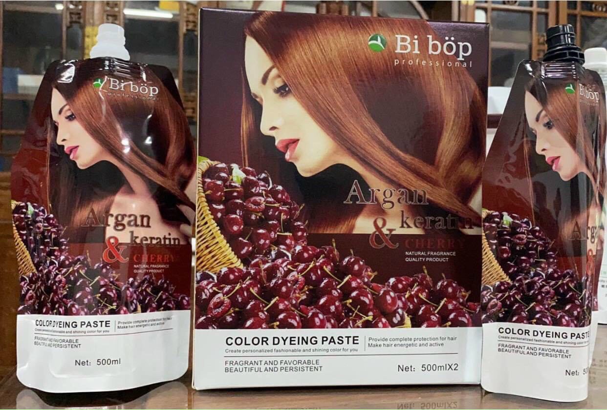 Nhuộm đen thảo dược Bi Pop