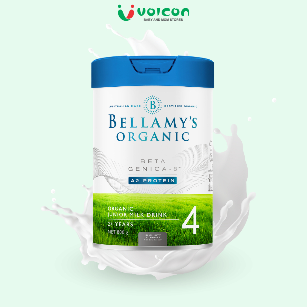 Bellamy Organic Protein A1 & A2 Formula Milk - Number 1, 2, 3, 4, Whole Milk, Organic, Genuine Imported from Australia - 7