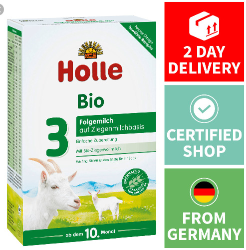 Sữa holle bio dê 3 cho trẻ trên 10 tháng hộp 400g
