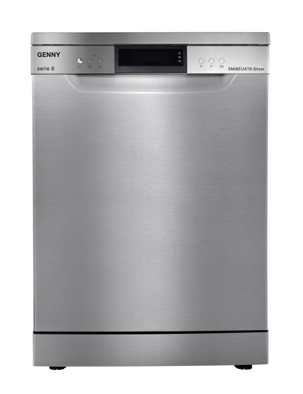 Máy rửa chén/bát genny gn-smi8euat8-silver serie 8