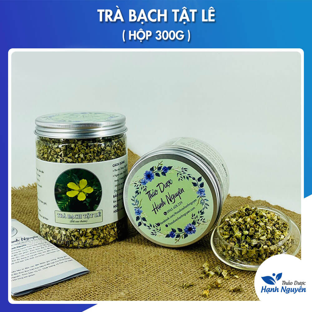 Trà bạch tật lê cao cấp hộp 300g giúp cải thiện tình trạng yếu sinh lý