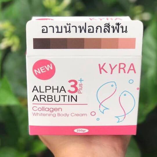 Kem body alpha arbutin 250gr thái lan