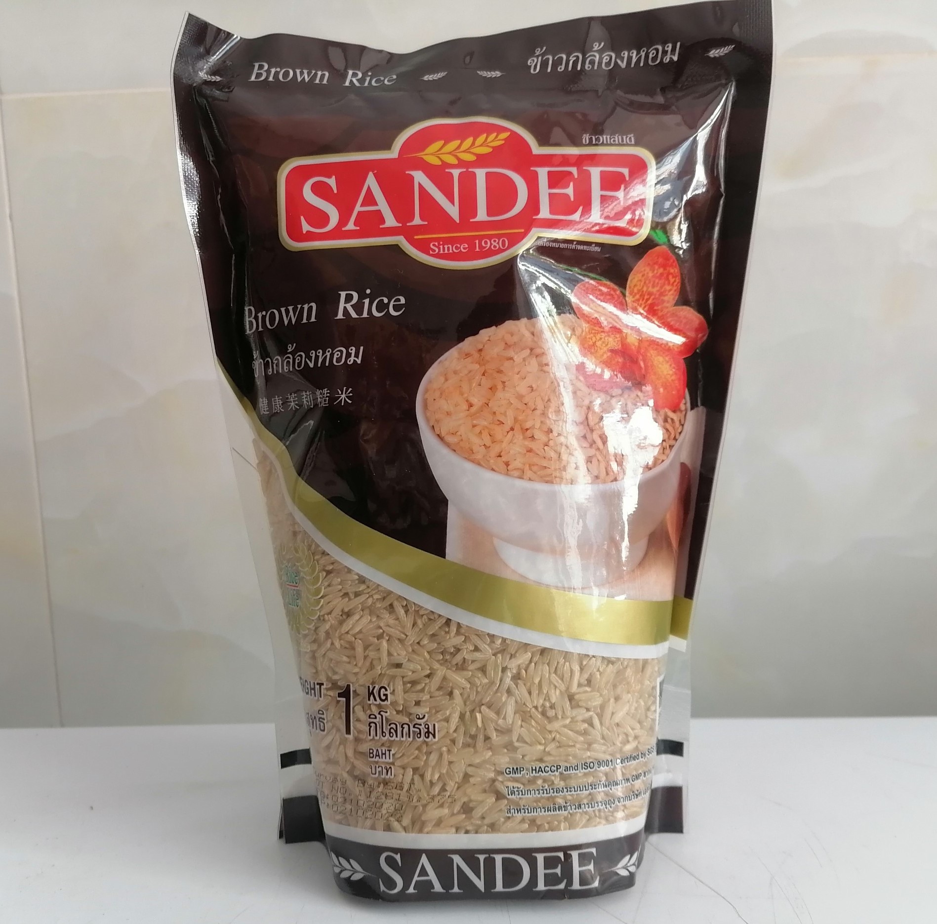 [Túi NÂU 1Kg] GẠO LỨT THÁI [Thailand] SANDEE Brown Rice (halal)