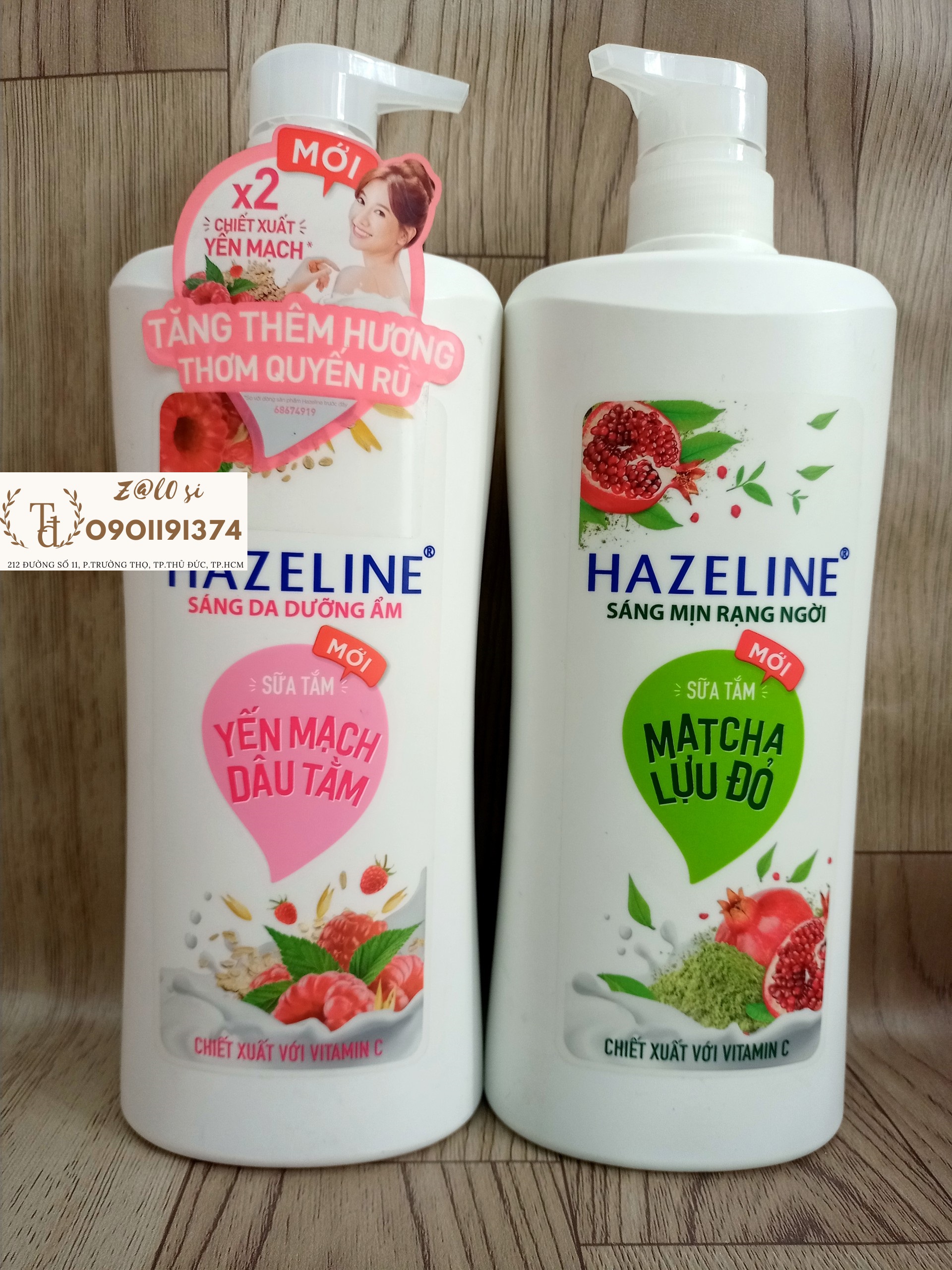 Sữa tắm Hazeline