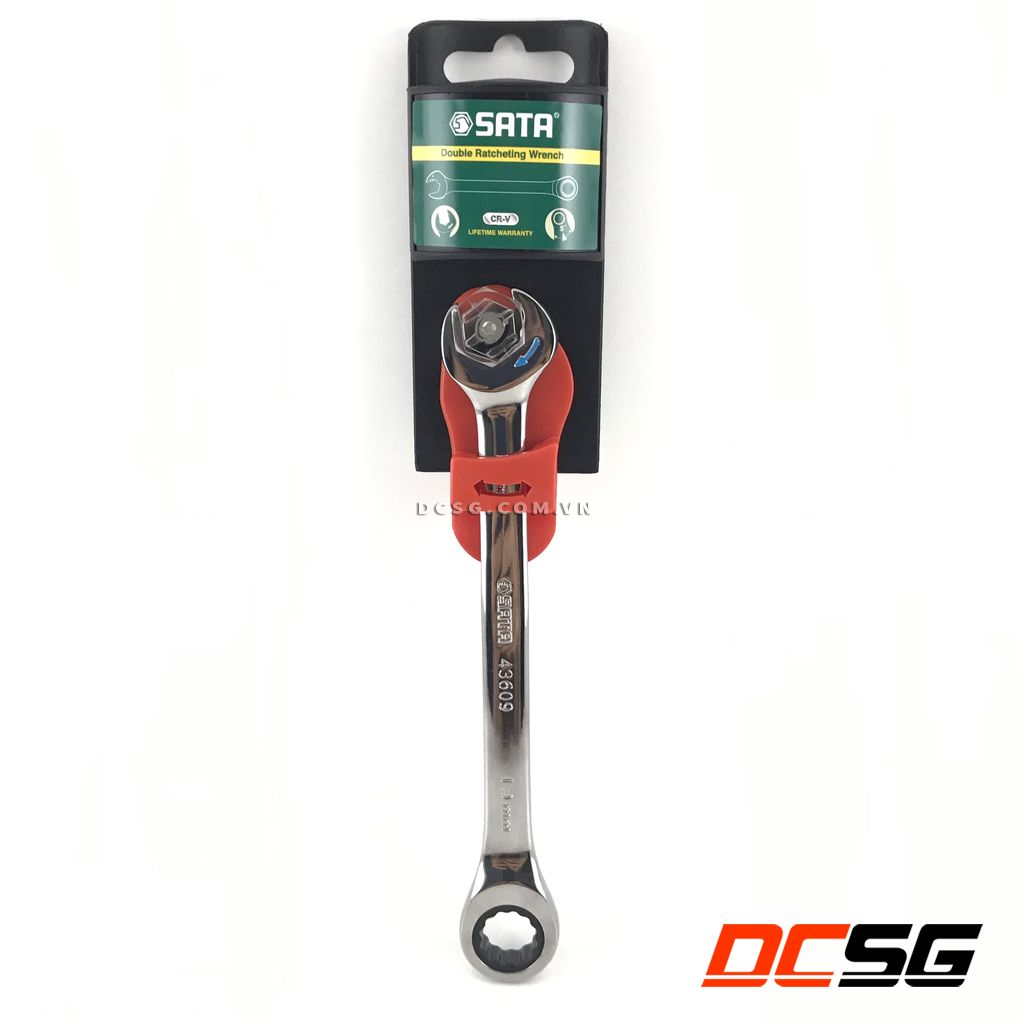 Cờ lê tự động 2 đầu vòng miệng 13mm sata 43609