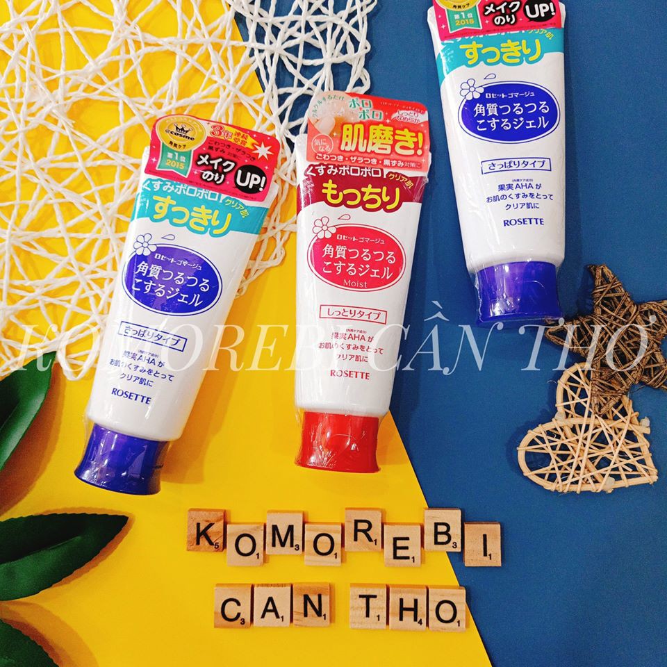 Tẩy da chết Rosette 120g Nhật Bản