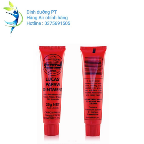 Kem đu đủ Lucas’ Papaw Ointment 25gr .