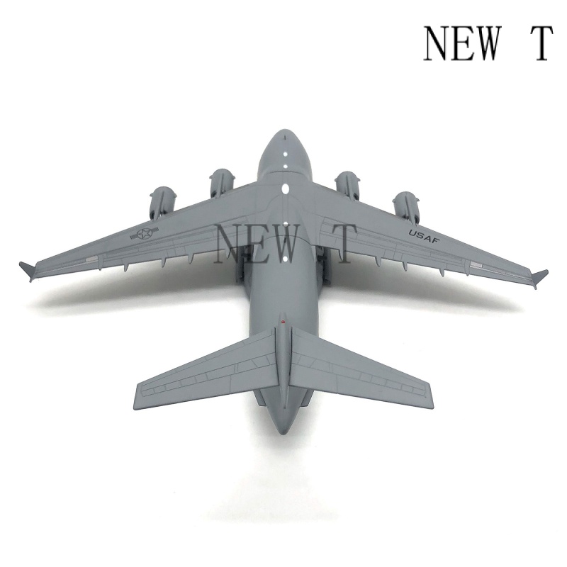 Đế hít hợp kim máy bay 1: hàng không năm 200 c-17 vận chuyển máy bay máy bay mô hình đúc mô hình đồ chơi trẻ em có màn hình hiển thị đế chế độ ánh sáng