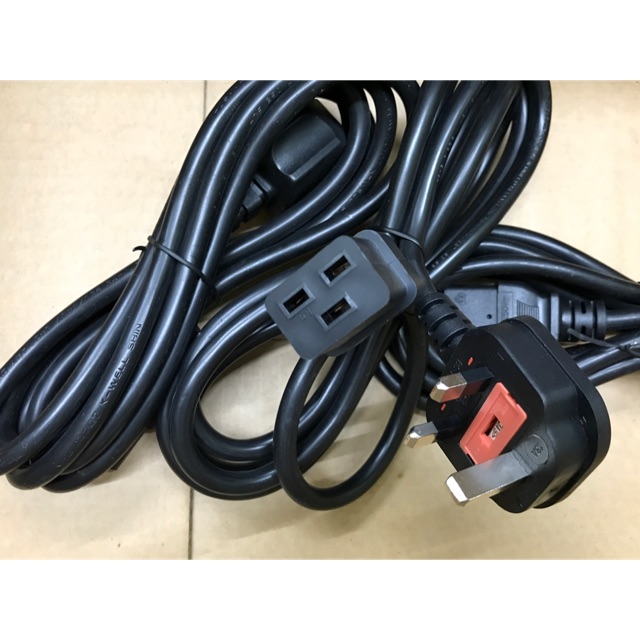 Dây nguồn uk to c19 dây sạc ups apc 3k 5k cáp nguồn c19-uk cho ups pdu server