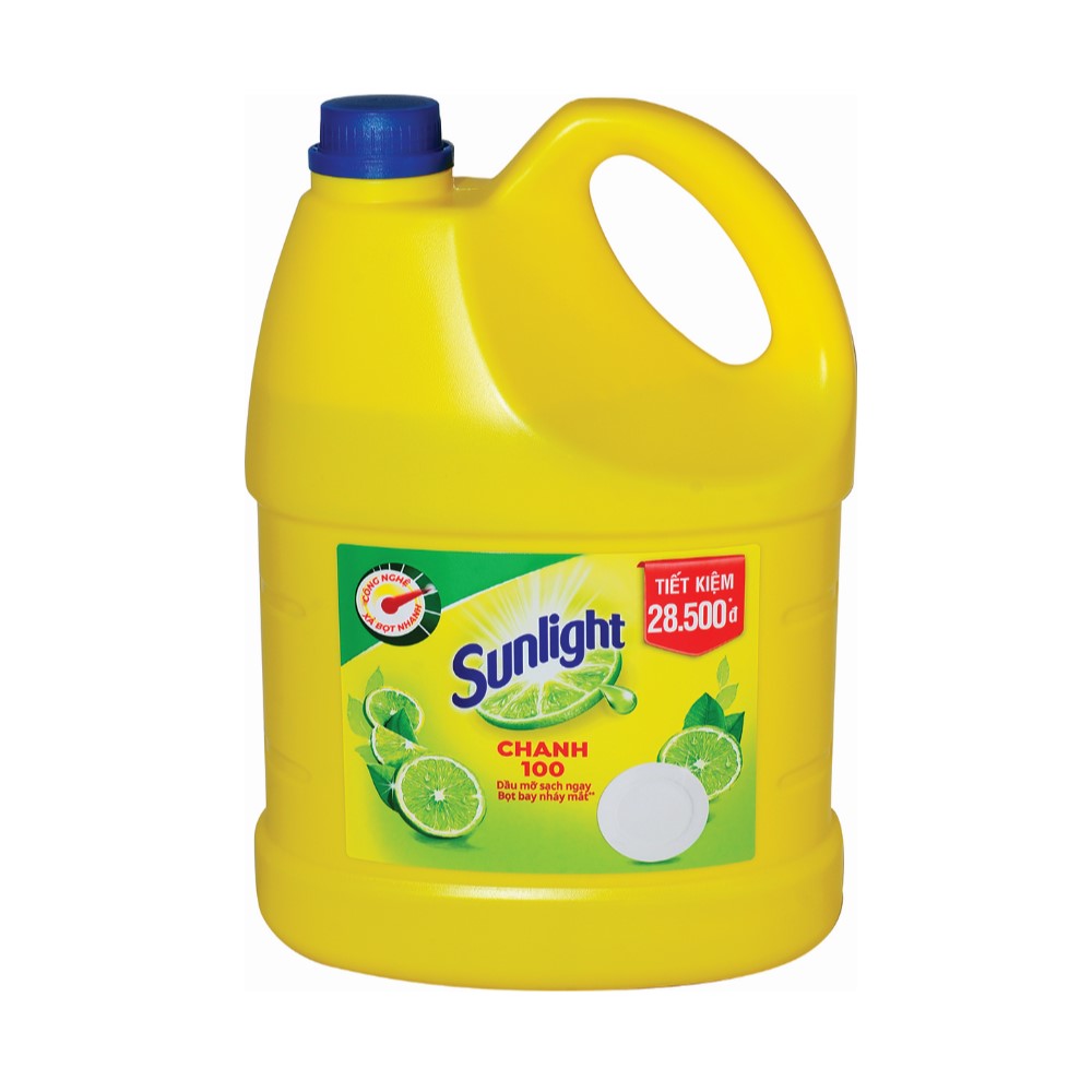 Nước rửa chén Sunlight chanh 3.8kg
