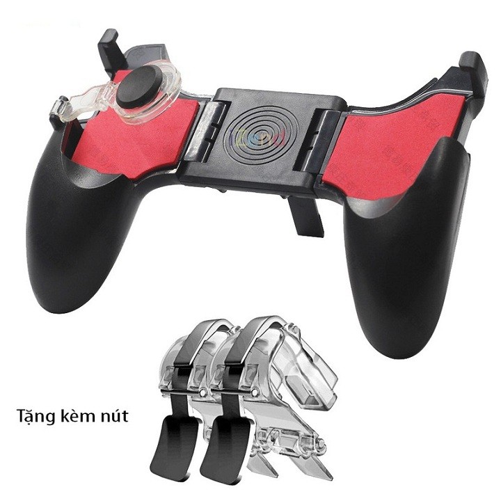 Tay cầm chơi game PUPG,liên quân, kèm nút di chuyển -Tặng kèm 2 nút chơi game K01