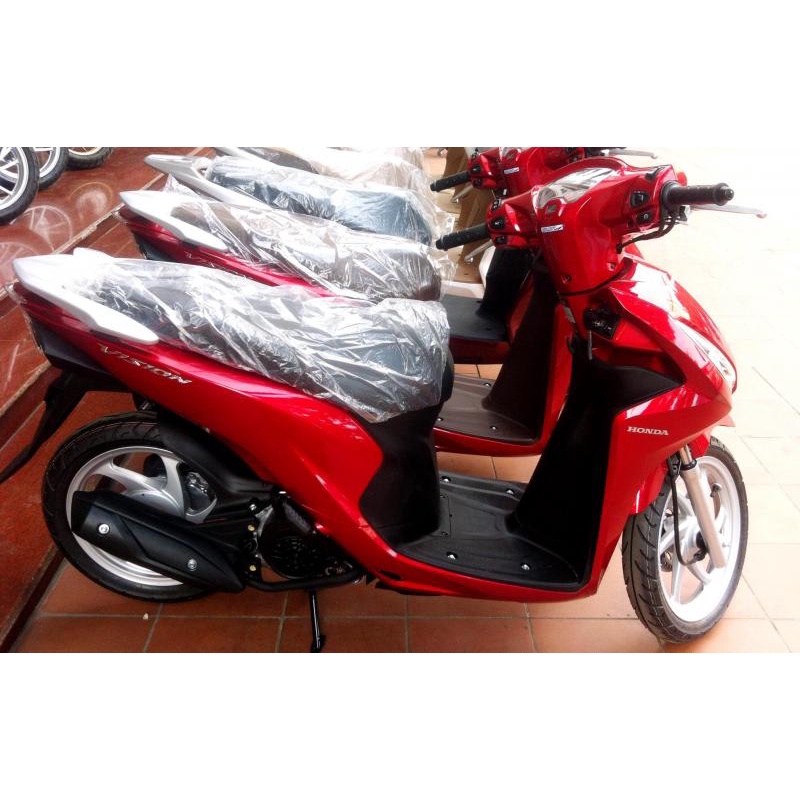 Nước sơn xe máy pha sẵn màu đỏ tươi h-643 bóng bền siêu đẹp