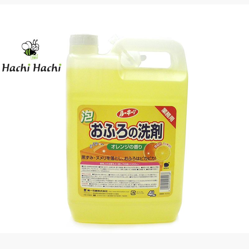 Nước tẩy rửa nhà tắm lau sàn Wai RookieV Toyota Tsusho Nhật Bản 4L - Hachi Hachi Japan Shop