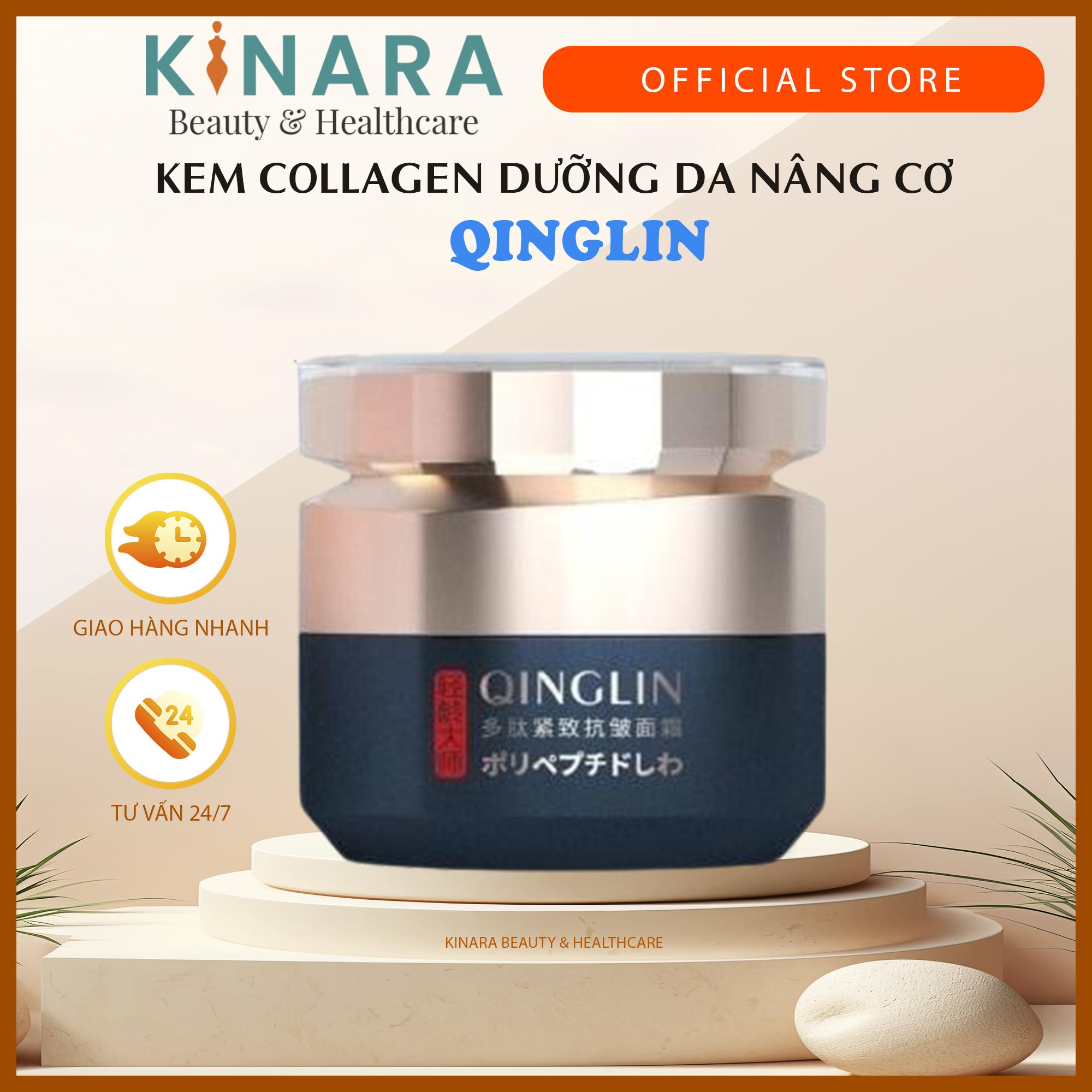 Kem Qinglin Nhật Bản Xóa Nhăn Nâng Cơ Chống Lão Hóa Da Bổ Sung Collagen Cấp Ẩm Dưỡng Trắng Da