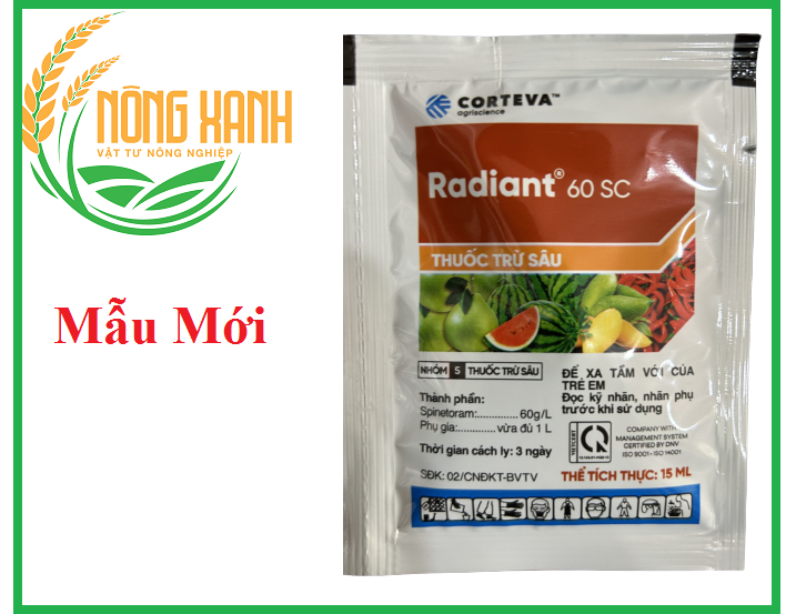 Trừ bọ trĩ sinh học Radiant 60 SC , trừ bọ trĩ hoa hồng sinh học