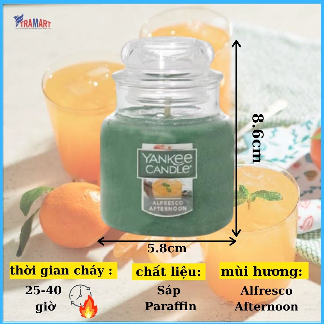 Hũ nến thơm Alfresco Afternoon Yankee Candle YAN6643
