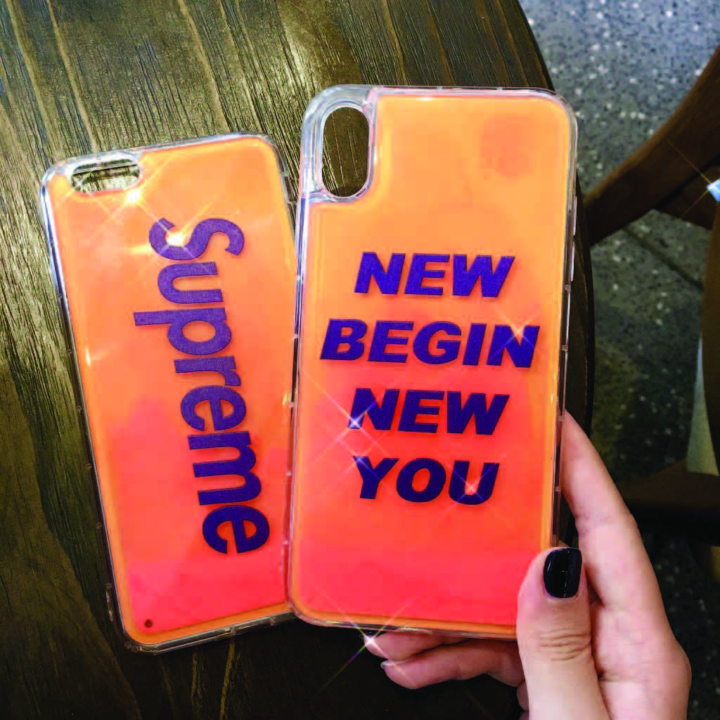 Ốp Lưng Iphone ⚡ Ốp Lưng Điện Thoại Iphone Cát Nước Dạ Quang Supreme ⚡ - Iphone 6 / Iphone 6s / Iphone 6Plus / Iphone 6S Plus / Iphone 7 / Iphone 8 /Iphone 7Plus / Iphone 8Plus / Iphone X / Iphone Xs / Iphone Xsmax /Iphone 11 / Iphone 11Promax