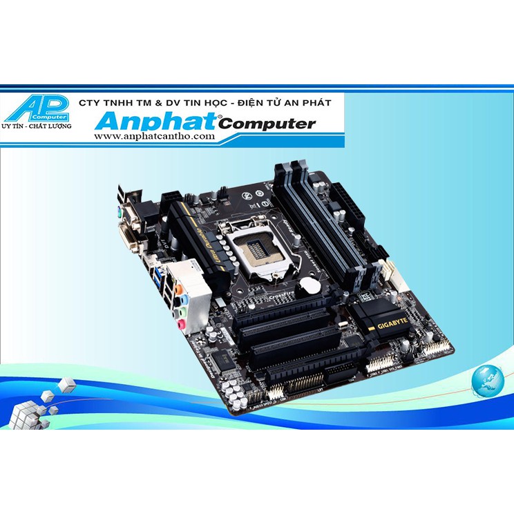 Bo mạch chủ main gigabyte b85m - d3h - hàng fullbox - bảo hành 12/36 tháng