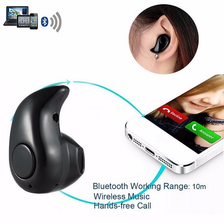 (LOẠI TỐT) - TAI NGHE BLUETOOTH NHÍ S530/S650 - TAI NGHE BLUETOOTH HẠT ĐẬU - TAI NGHE BLUETOOTH NHÉT TAI KHÔNG DÂY THỜI TRANG - KẾT NỐI ĐƯỢC VỚI CÁC DÒNG ĐIỆN THOẠI
