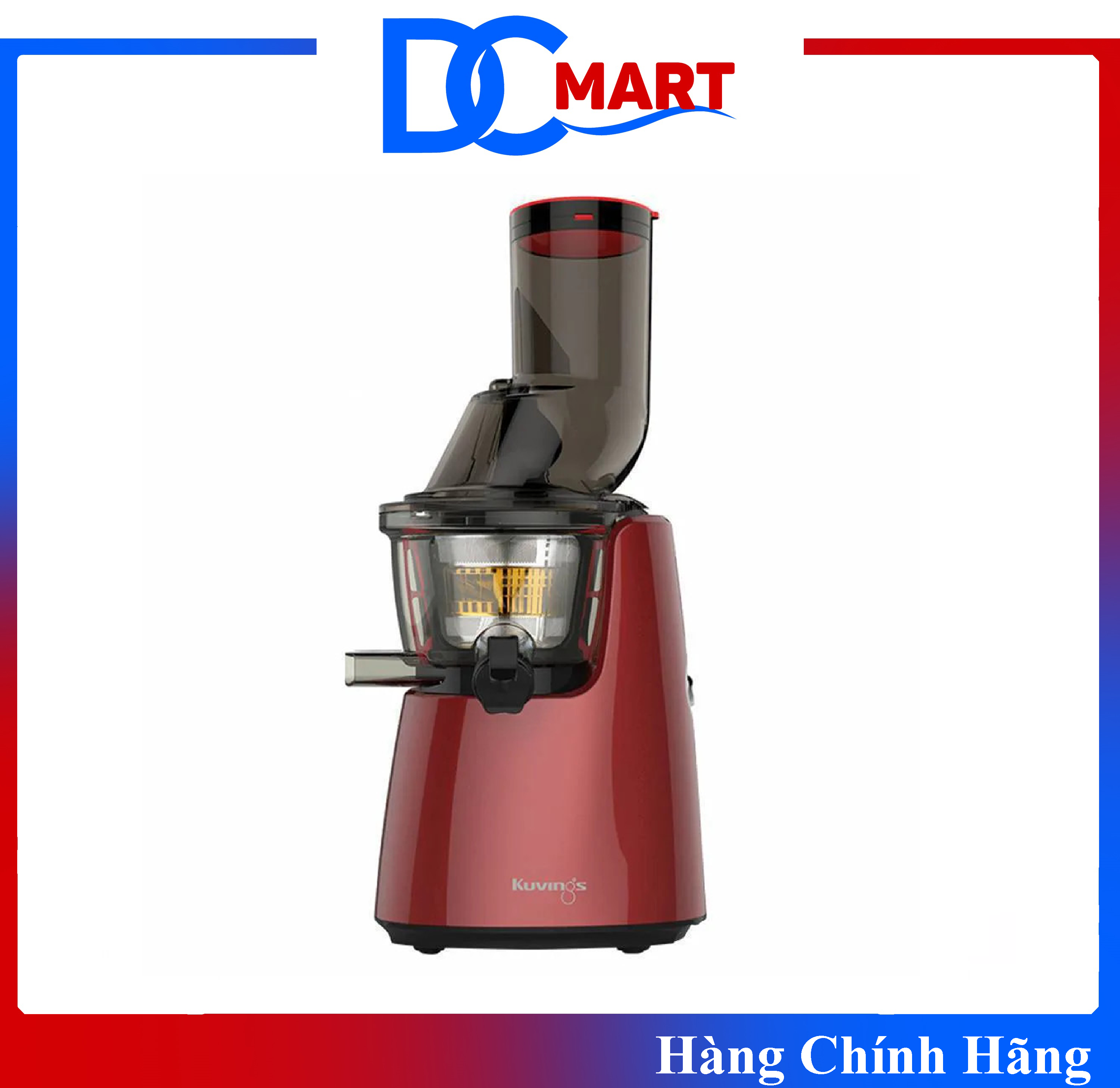 Máy Ép Trái Cây Kuvings C7000 (Đỏ) - Hàng Chính Hãng