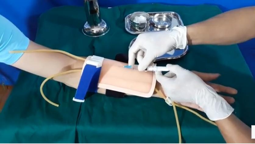 Mô hình thực hành tiêm truyền tĩnh mạch