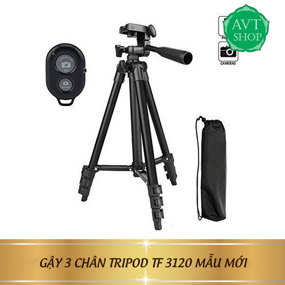 Gậy 3 chân tripod tf 3120 mẫu mới 2023