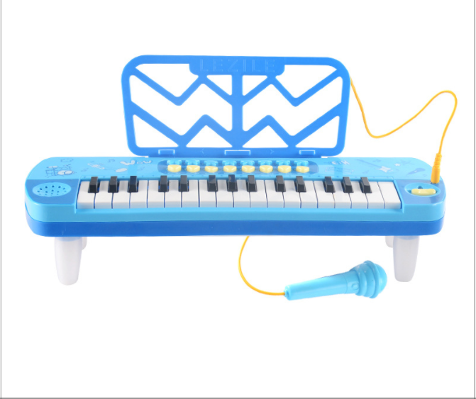 Đồ chơi đàn organ điện tử kèm micro Lezile