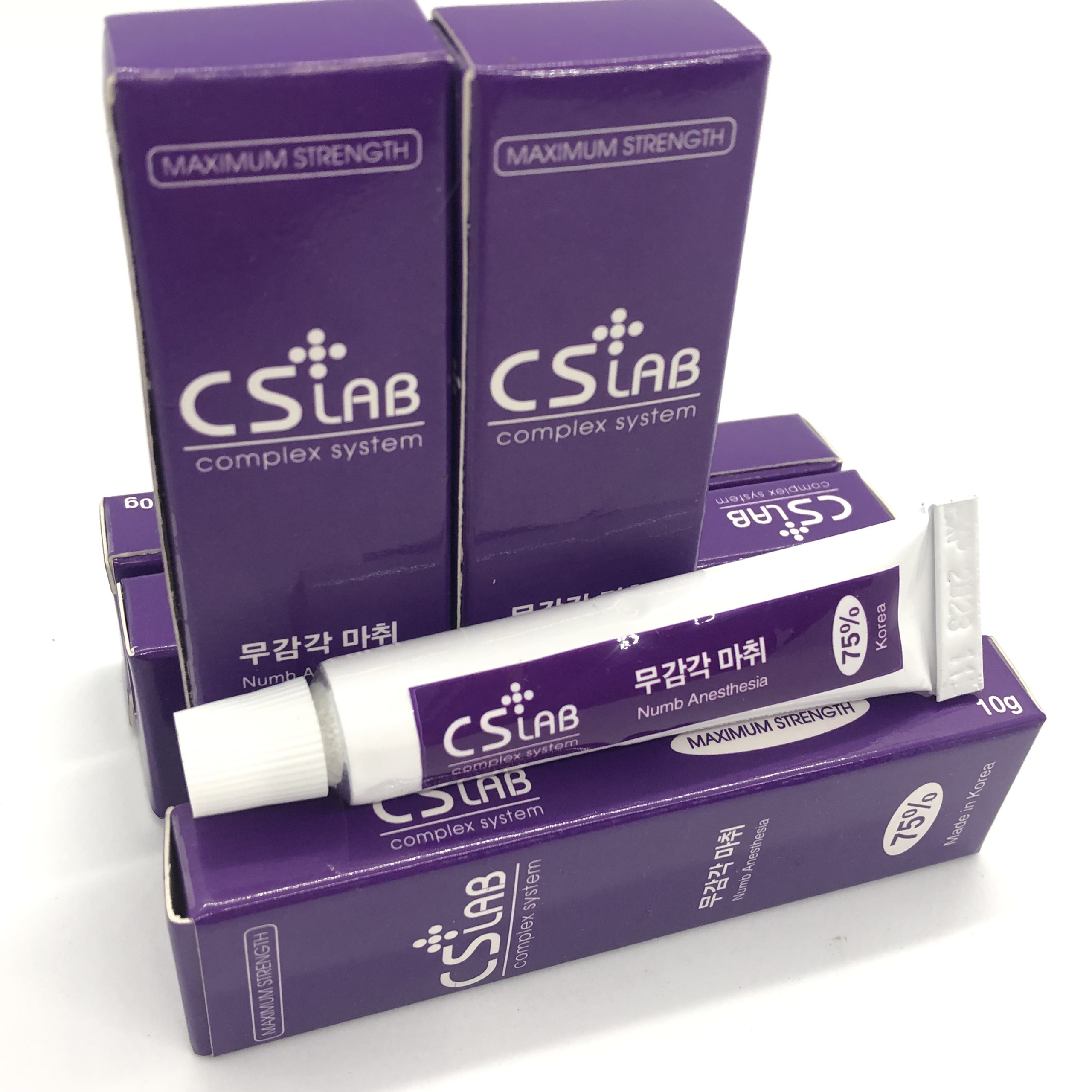 Kem Ủ Tê Cs Clad 75% tím 💗FREESHIP💗 Chuyên Lăn kim Thẩm mỹ Spa