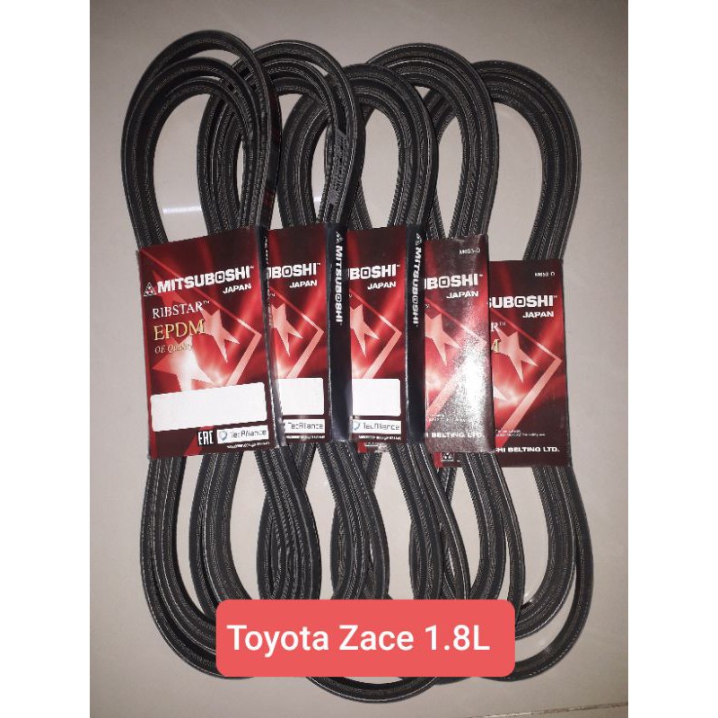 [HCM](Curoa Toyota Zace) Bộ dây Curoa Mitsuboshi dùng cho Toyota Zace máy 1.8 - MPMF 2 lớp bố