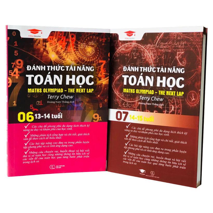 Sách đánh thức tài năng toán học 6 và 7, sách tham khảo toán lớp 6 đến lớp 9 - nhà sách á châu